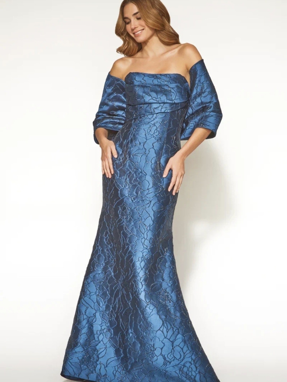 ANNE BARGE BLACK LABEL LELIA GOWN $4000+